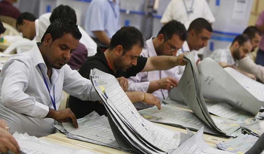 مفوضية الانتخابات العراقية: فرز 3100 محطة انتخابية يدوياً
