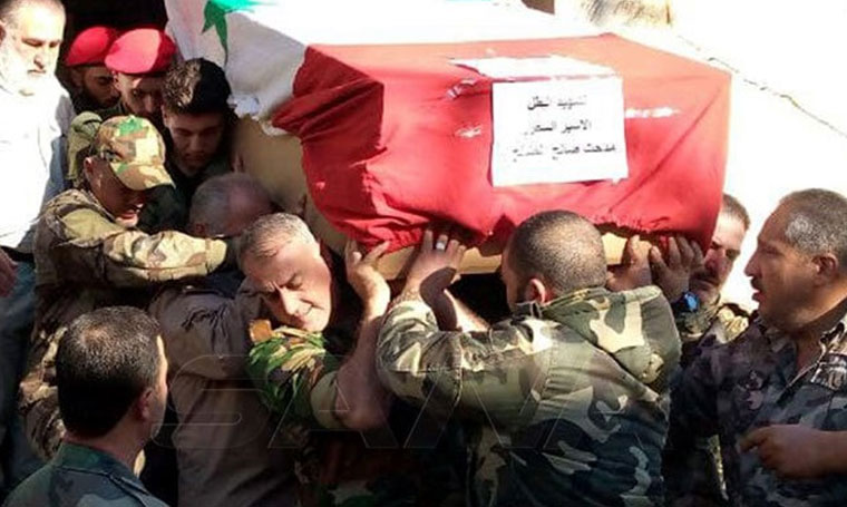 سوريا تشيع جثمان الأسير المحرر "مدحت الصالح" في القنيطرة