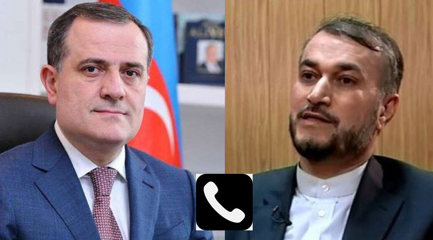 عبد اللهيان لنظيره الأذربيجاني: عازمون على تنمية العلاقات وترسيخها مع باكو