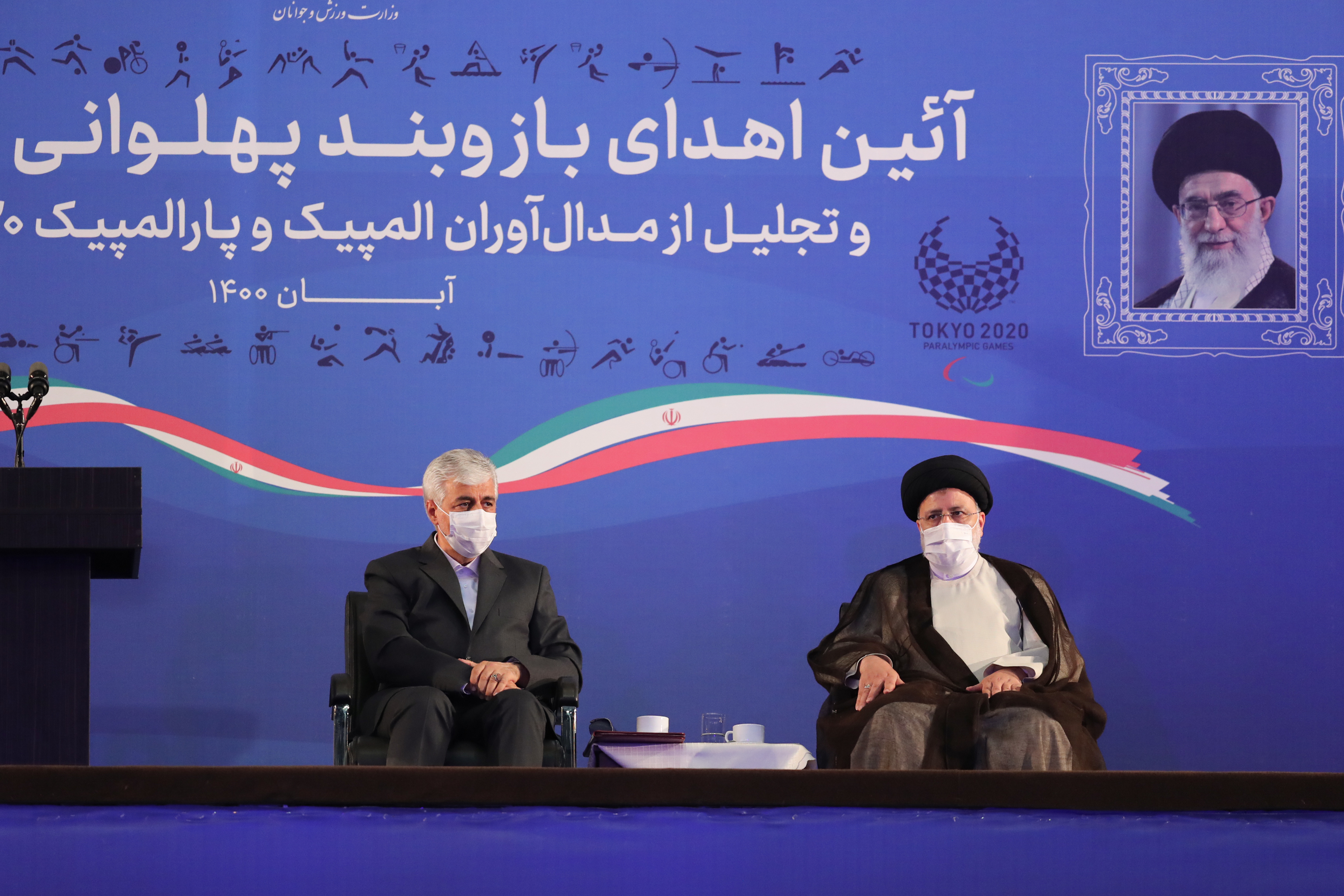 الرئيس الايراني يؤكد اهمية دعم الرياضيين المحترفين