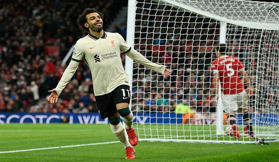 ماذا قال محمد صلاح بعد اكتساح اليونايتد في أولد ترافورد؟ 