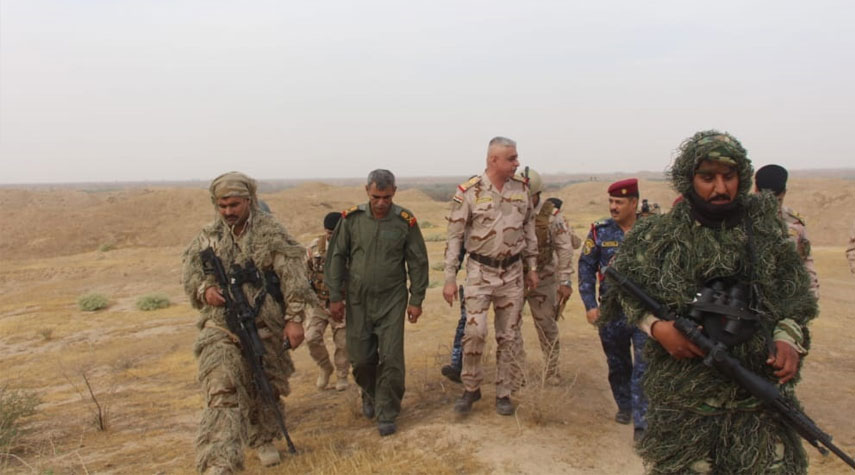 بالصور.. تدمير انفاق مفخخة وأوكار لـ"داعش" في كركوك شمالي العراق