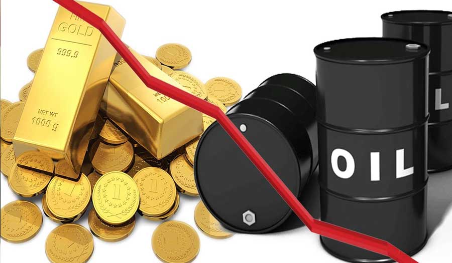 تراجع أسعار النفط والذهب في الأسواق العالمية