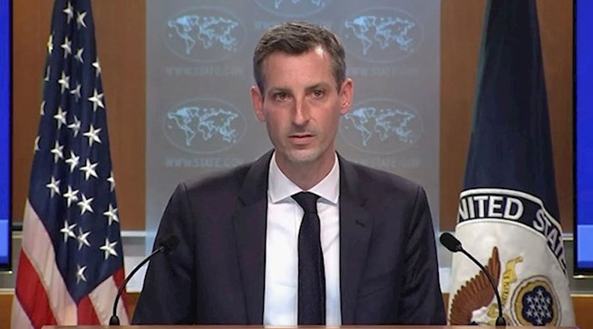 الخارجية الأمريكية: "المفاوضات مع إيران يجب أن تستأنف من النقطة التي توقفت فيها"