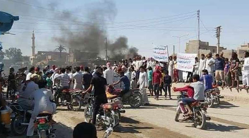 سوريا..احتجاجات في دير الزور تطالب "قسد" بالافراج عن المختطفين