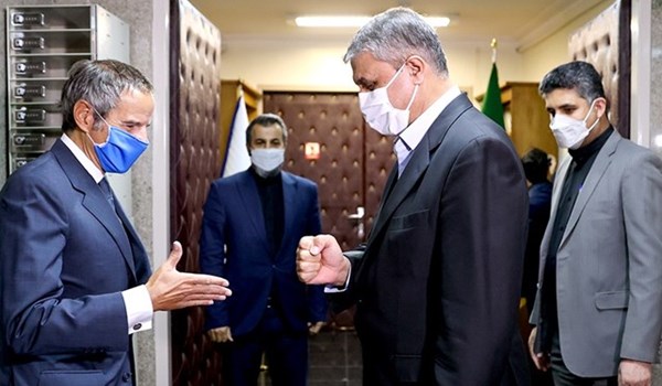 محادثات بين رئيس الطاقة الذرية الايرانية ومدير عام الوكالة الذرية