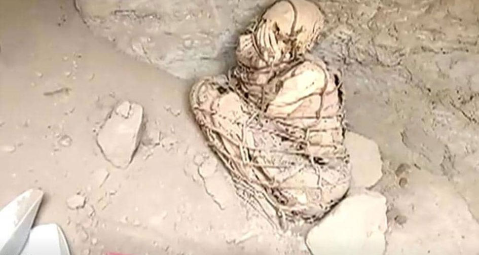 بيرو.. العثور على مومياء مرعبة عمرها مئات السنين 