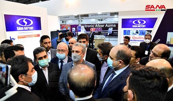 إنطلاق معرض المنتجات الإيرانية الثاني في دمشق