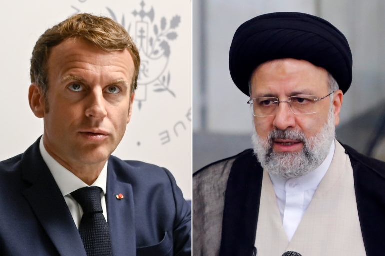 الرئيس الايراني يتلقى اتصالاً هاتفياً من نظيره الفرنسي