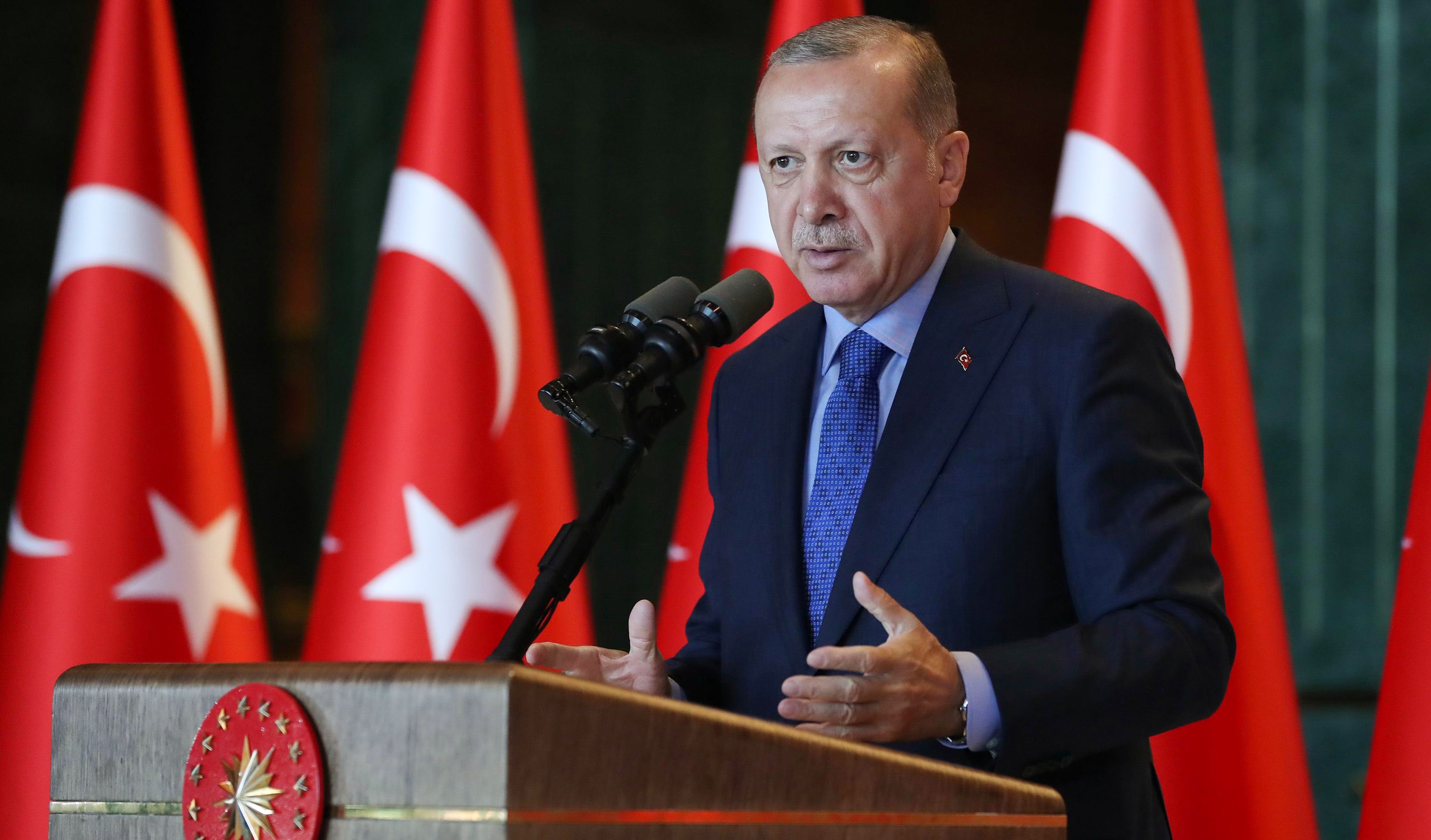 اردوغان يؤكد حرص بلاده على تعزيز العلاقات مع السعودية ومصر