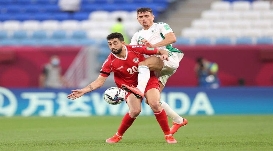 الجزائر تهزم لبنان في كأس العرب