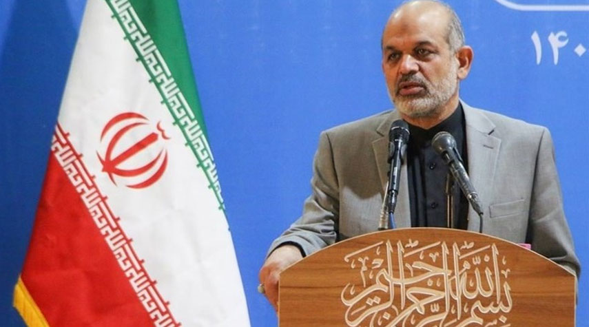وزير الداخلية يحذر الكيان الصهيوني من إرتكاب أي خطأ ضد ايران
