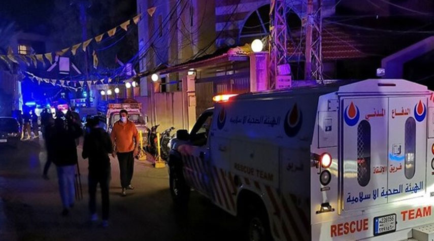 انفجار مخيم برج الشمالي في لبنان يسفر عن سقوط قتلى