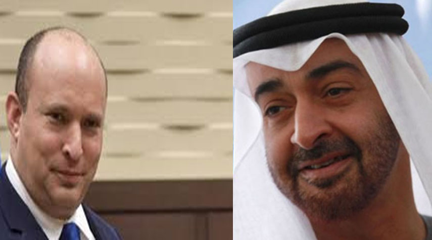 رئيس وزراء الاحتلال يصل إلى الإمارات اليوم بدعوة من ولي العهد