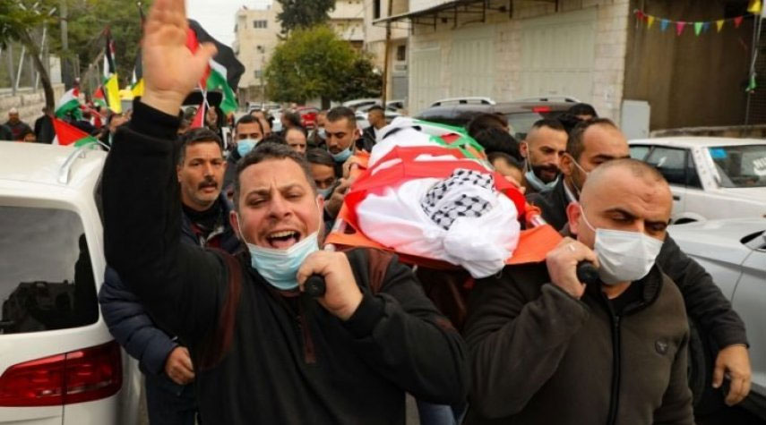 شهيد فلسطيني برصاص الاحتلال في مدينة نابلس