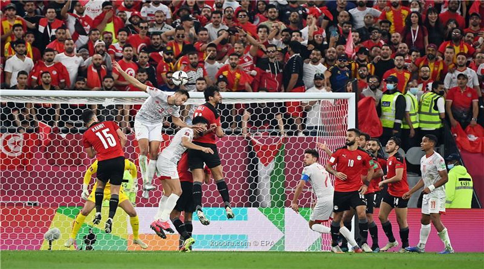 تونس تتأهل إلى نهائي كأس العرب بفوزها على مصر 