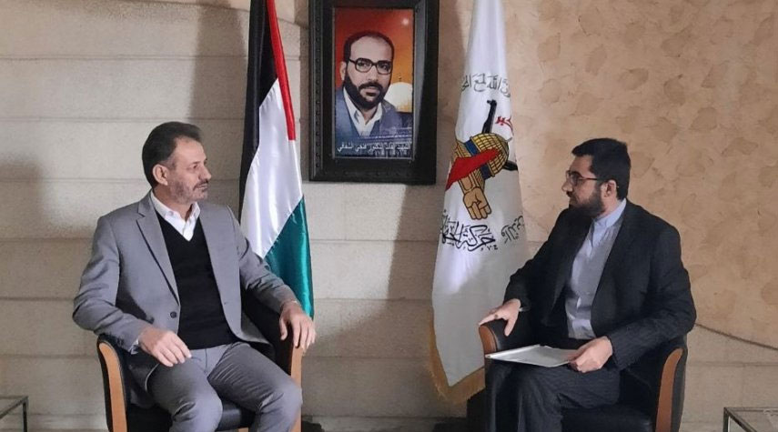 ممثل الجهاد الإسلامي في لبنان يلتقي المستشار السياسي في السفارة الإيرانية