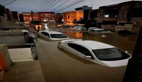 فيضانات في اربيل شمالي العراق تخلف قتلى وجرحى