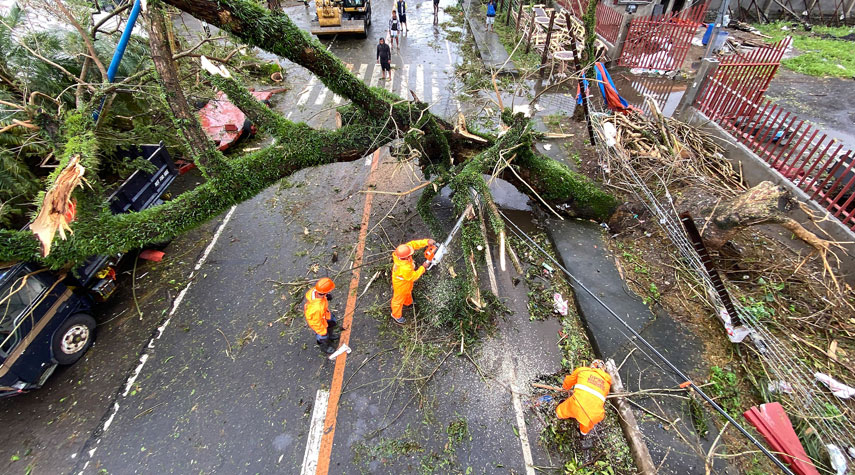 إعصار يحصد أرواح 49 شخصاً في الفلبين
