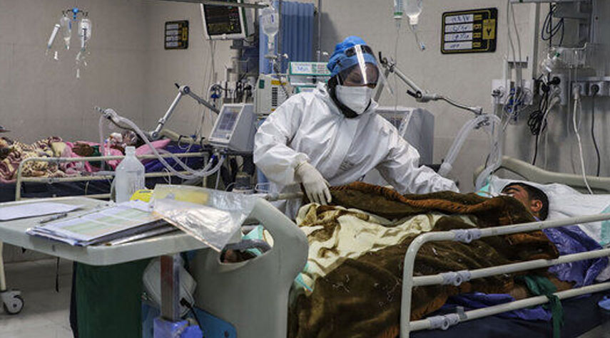 تراجع وفيات كورونا في ايران الى 43 حالة