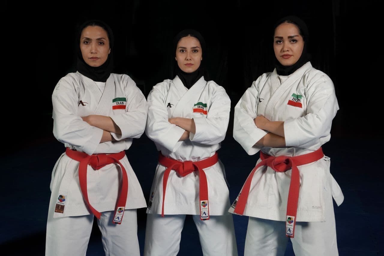 فريق كاتا الإيراني يحرز برونزية بطولة آسيا للكاراتيه