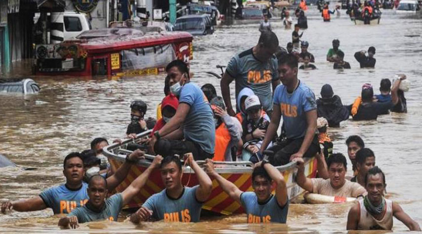 ايران تعزي ماليزيا والفلبين بضحايا السيول والاعصار