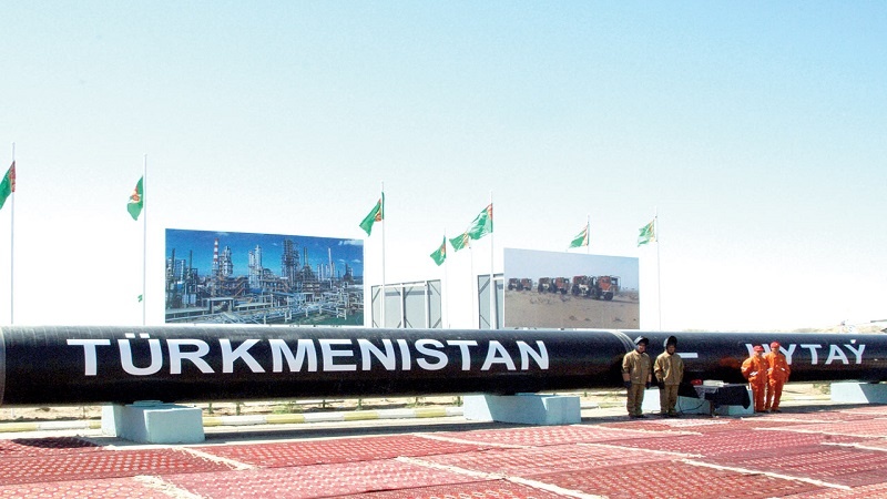 انطلاق عملية نقل الغاز التركماني إلى أذربيجان عبر إيران