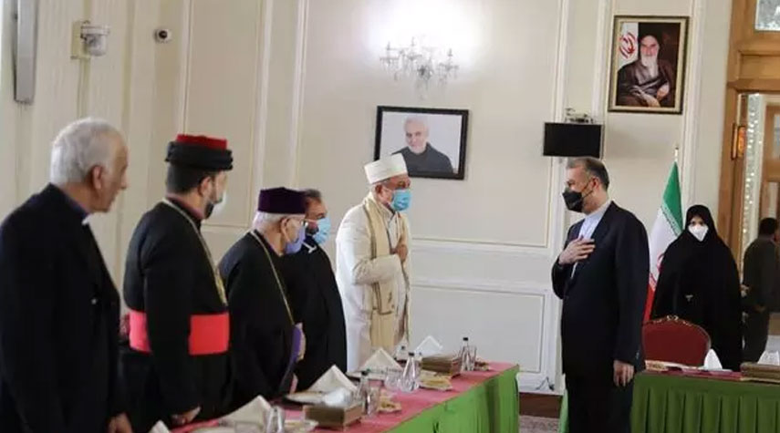 وزير الخارجية الايراني : تعايش الديانات التوحيدية يعكس الثقافة الإيرانية الشاملة