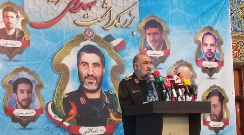 قائد حرس الثورة الايراني : استهداف "عين الاسد" كان جزءا من الثأر لدم الشهيد سليماني