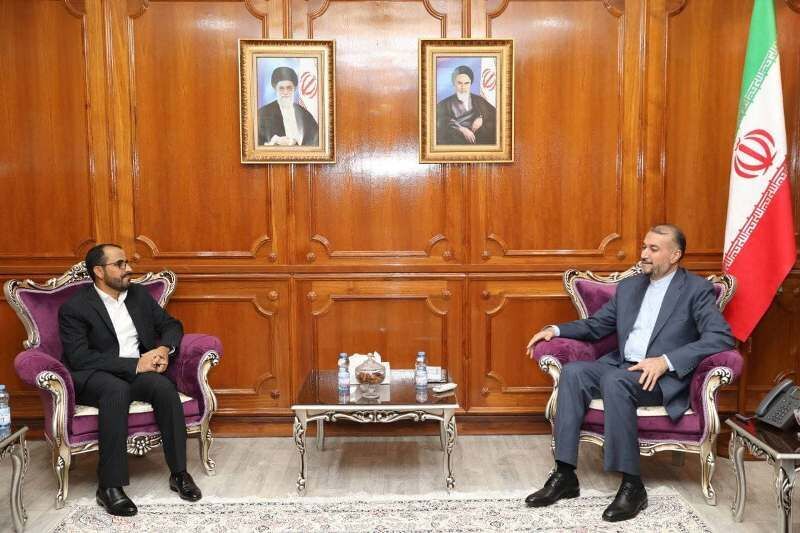 وزير الخارجية الايراني يلتقي كبير المفاوضين اليمنيين في مسقط