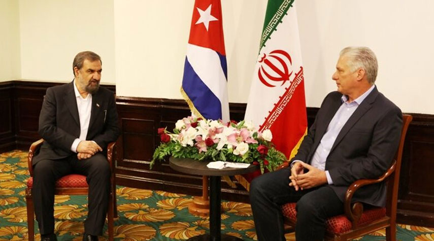 نائب الرئيس الإيراني يجري مباحثات مع رئيس جمهورية كوبا