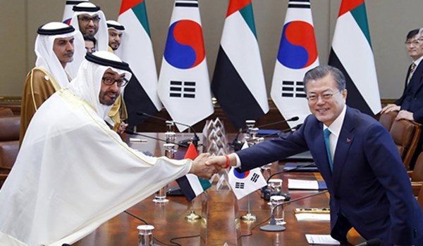 الغاء مفاجئ للمحادثات بين الرئيس الكوري الجنوبي وولي عهد ابو ظبي