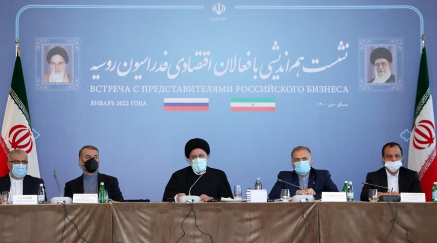 رئيسي: متطلبات الإتفاقية الشاملة بين إيران وروسيا باتت متوفرة