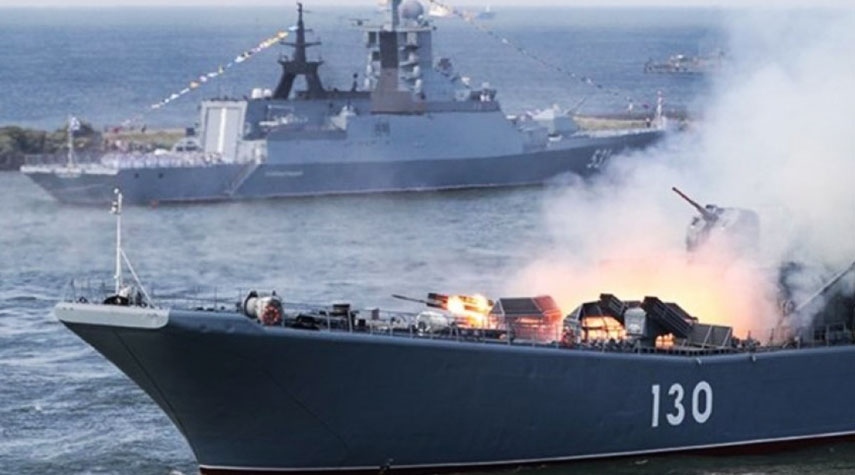 اختتام المناورات البحرية المشتركة بين إيران وروسيا والصين
