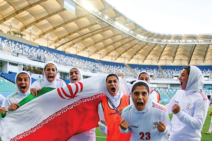 مواجهة إيران والصين في كأس آسيا للسيدات