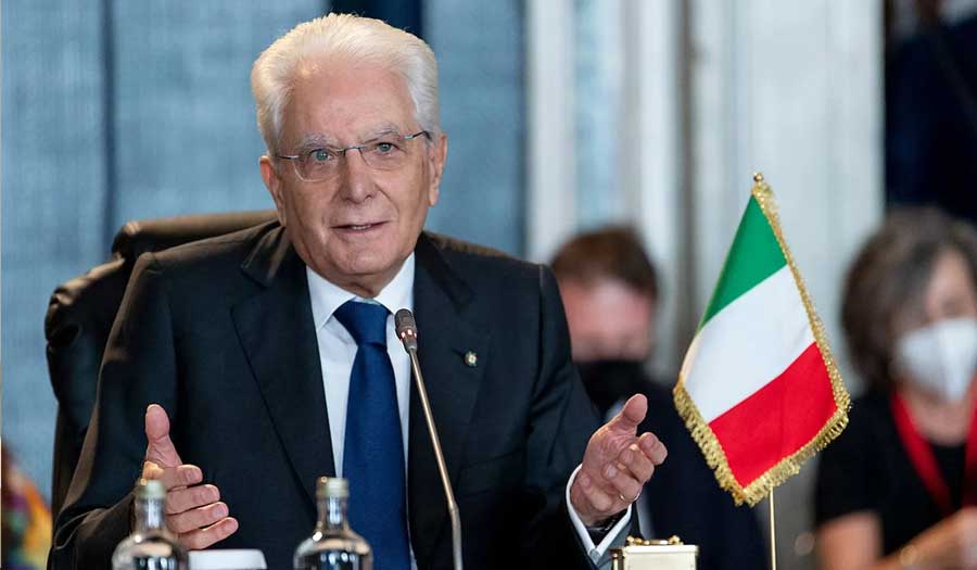 الرئيس الإيطالي يوافق على تمديد ولايته لفترة ثانية 