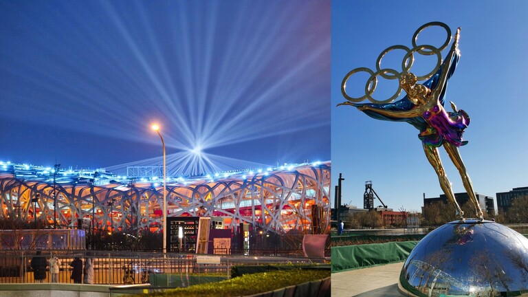 "عش الطائر" و"شريط الجليد" أبرز مواقع أولمبياد بكين 