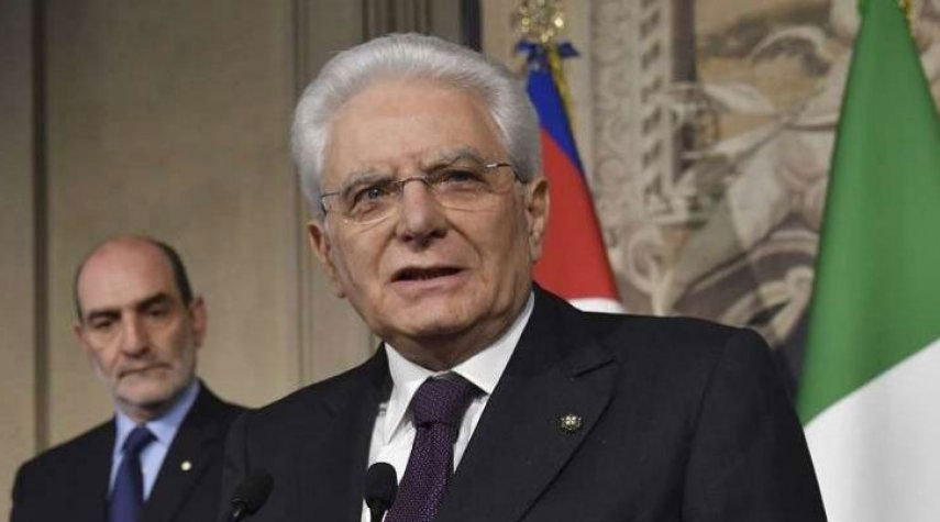 الرئيس الايطالي الجديد يؤدي اليمين الدستورية