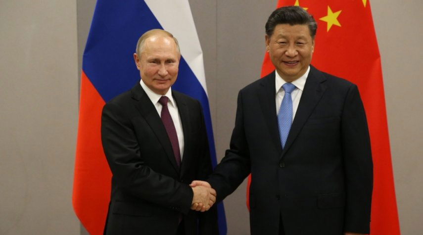محادثات بين الرئيسين الروسي والصيني في بكين