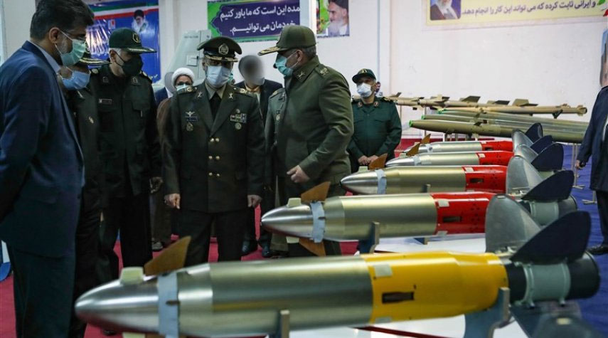 إزاحة الستار عن 10 منظومات دفاعية مطورة في إيران