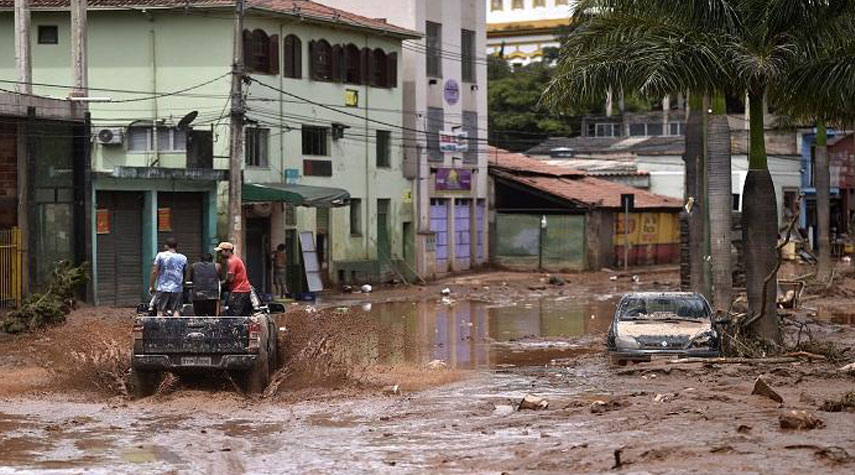 104 أشخاص حصيلة ضحايا الأمطار الغزيرة في البرازيل 