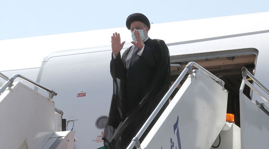 رئيسي يغادر طهران متوجهاً إلى الدوحة