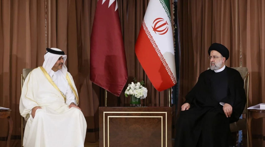 الرئيس الإيراني: علاقاتنا الطيبة مع قطر يمكنها أن تفضي الى علاقات إقليمية ودولية بناءة
