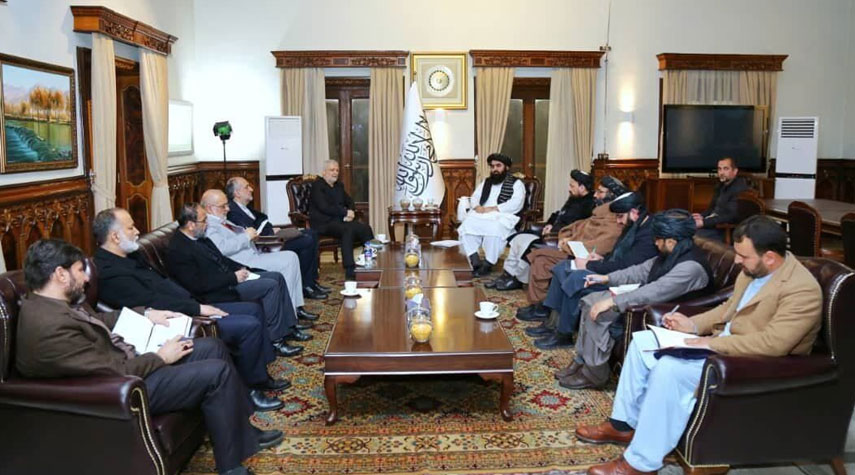 مبعوث ايران في الشؤون الافغانية يجري مباحثات مع وزيرين في حركة طالبان
