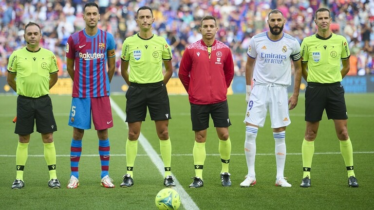 كلاسيكو بين الغريمين ريال مدريد وبرشلونة