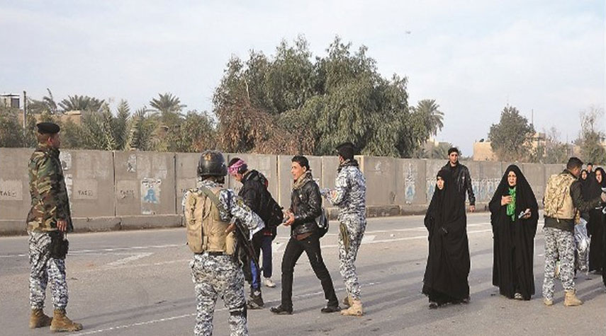 العراق..الحشد الشعبي يطلق الخطة الخاصة بزيارة الإمام الكاظم (ع)