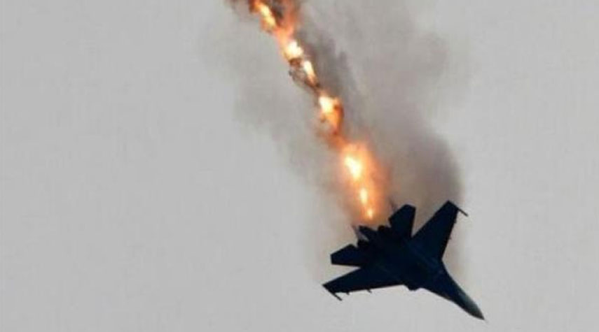 تحطم طائرة هجومية روسية في أوكرانيا