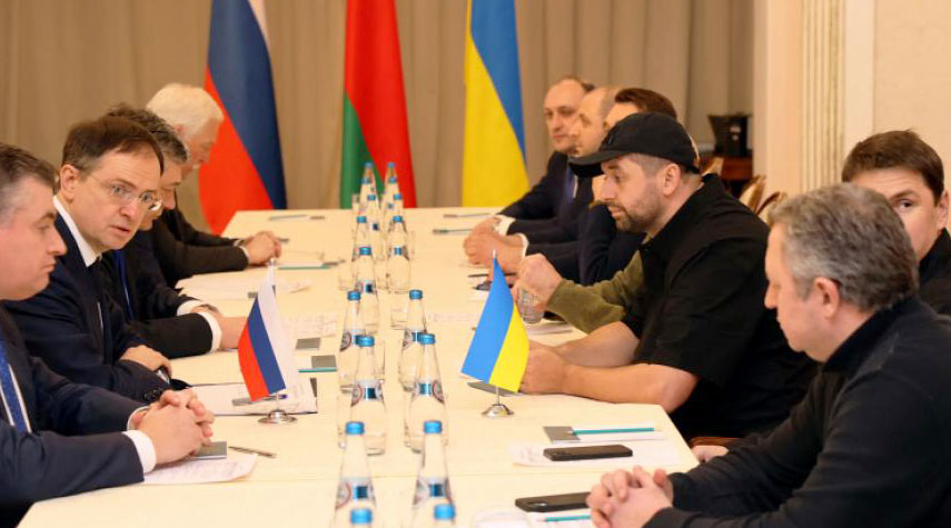 بدء المحادثات بين روسيا وأوكرانيا في مقاطعة غوميل البيلاروسية