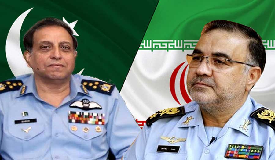 قائد سلاح الجو يؤكد تطوير التعاون العسكري بين إيران وباكستان