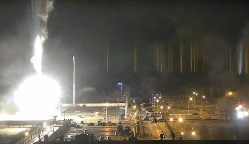 حريق في أكبر محطة أوكرانية للطاقة النووية